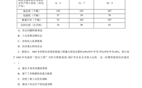 课时35社会主义国家的发展与变化与新兴国家的发展（原卷版）-2022年高考历史一轮复习小题多维练（新高考版）_07高考历史_新高考复习资料_2022年新高考复习资料