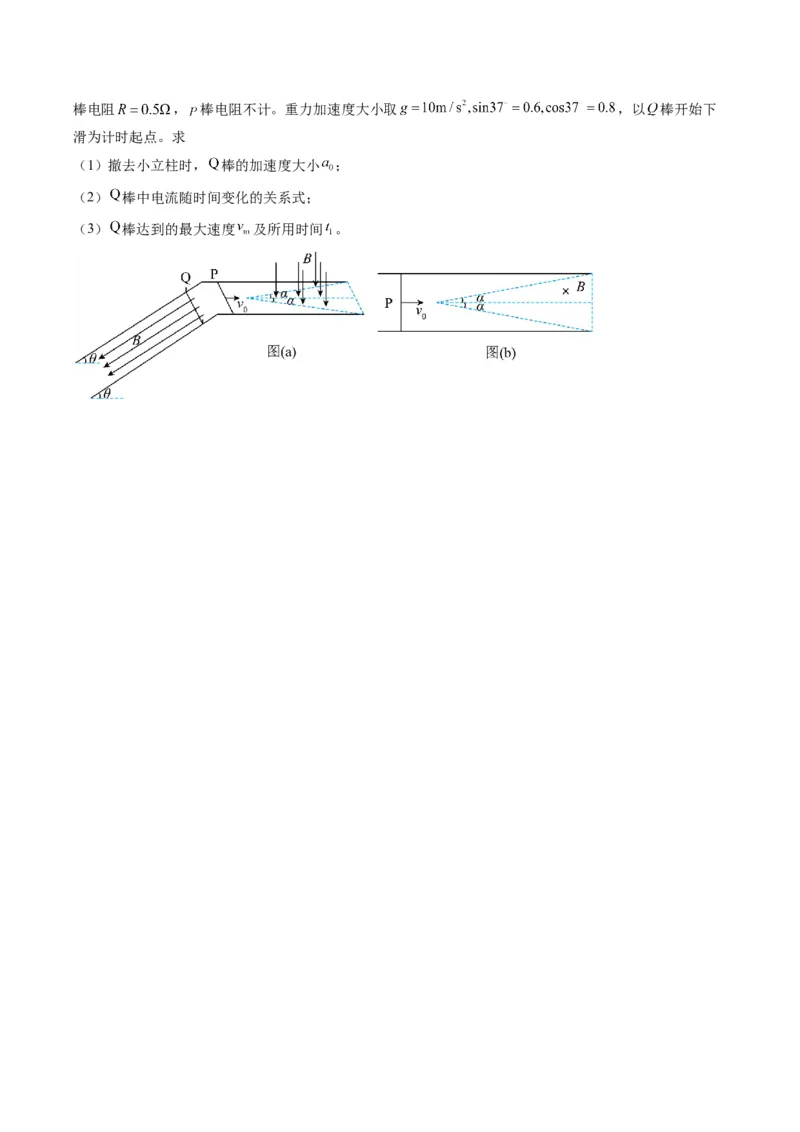 计算题01（1基本与规范+1模型综合+1数理思想原卷版）_04高考物理_2025年新高考资料_二轮复习_2025年高考物理二轮热点题型归纳与变式演练（新高考通用）339880232