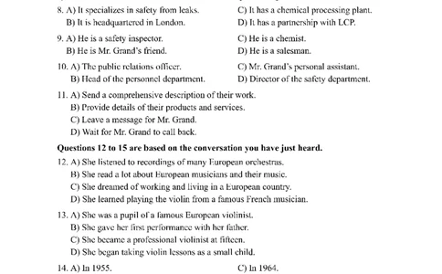 2015年06月四级真题第1套可复制可搜索_英语四六级保存避免失效_最新更新，视频都在这_2026，6月六级速转存易和谐_0、2025年12月六级_00.学丞六级全程班刘晓燕_00讲义资料_真题PDF