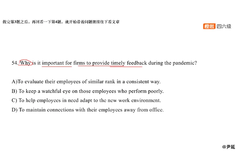04.阅读精讲精练4_英语四六级保存避免失效_最新更新，视频都在这_2026、6月四级速转存易和谐_0、2025年12月四级_06.橙啦四级全程班石雷鹏_03.解题技巧+专项带练_03.阅读精讲精练_资料