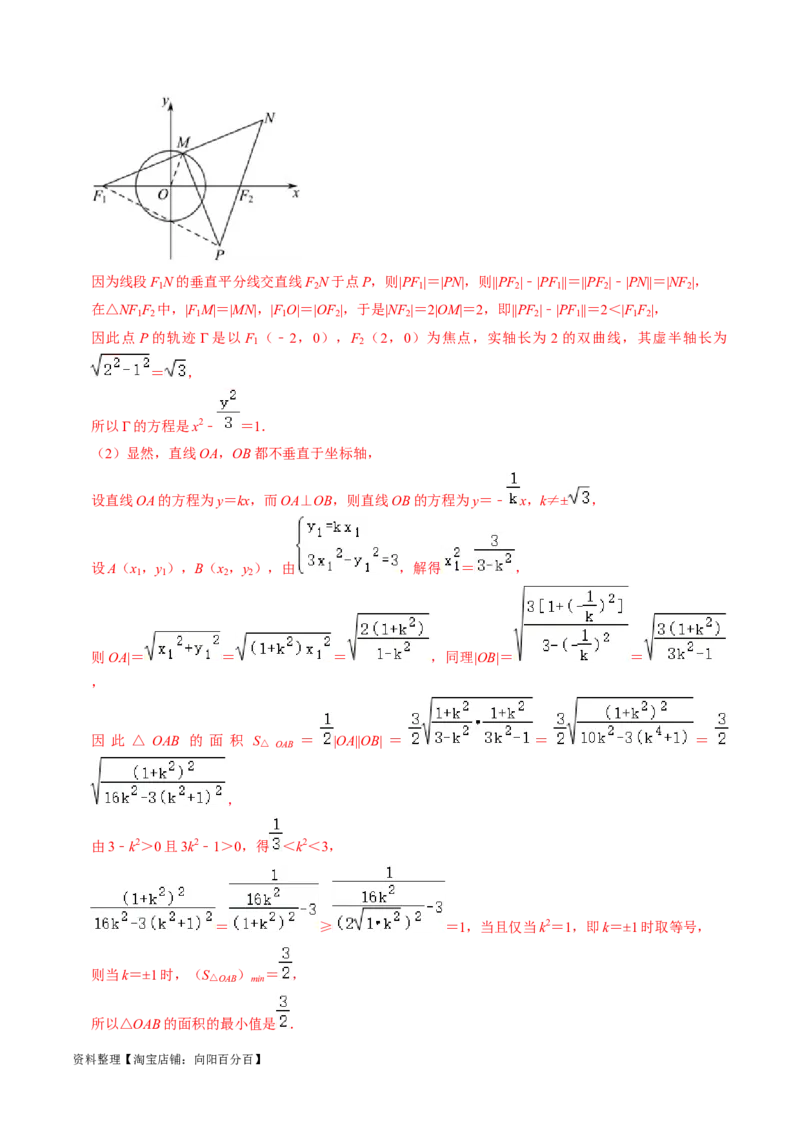 专题15圆锥曲线综合（解析版）_新高考复习资料_2024年新高考资料_专项复习资料_完2023年高考真题题源解密（新高考）