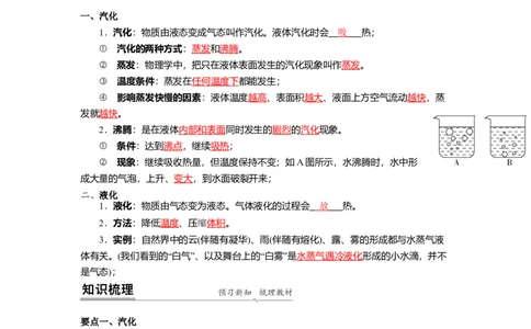 2.2汽化和液化教案(解析版)_8上-初中物理苏科版(4)_赠送：旧版资料（和新版好多一样，仍具有很大参考价值）_03讲义_2.2汽化和液化教案(解析版)
