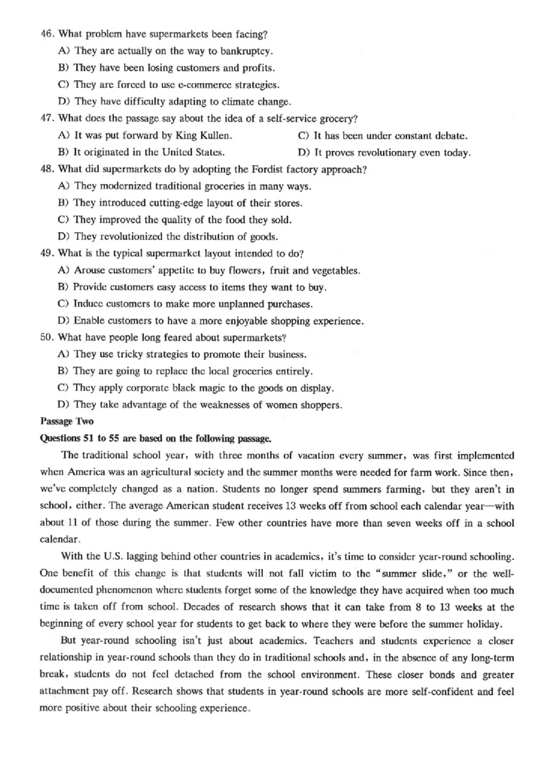 2023.06四级真题第2套_英语四六级保存避免失效_最新更新，视频都在这_2026、6月四级速转存易和谐_新大学英语2025.6月4.6级真题_※1.四级历年真题、解析及听力_2.2017-2024年（新题型）