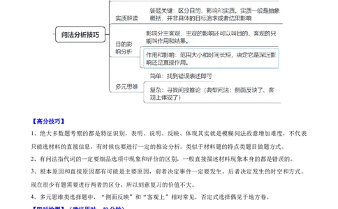重难点18常见选择题问法解读与技巧分析（解析版）_07高考历史_2024年新高考资料_3.2024专项复习_2024年高考历史热点&middot;重点&middot;难点专练（新高考专用）