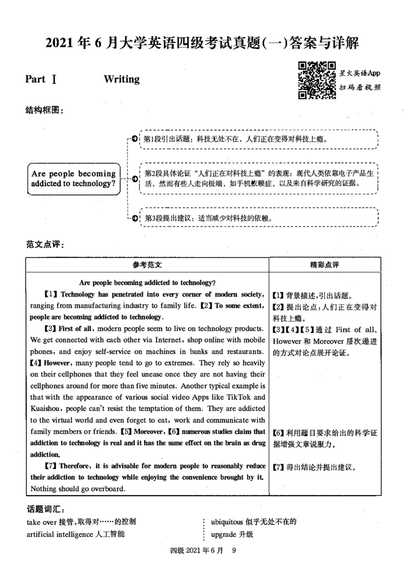 2021.06英语四级答案解析第1套_英语四六级保存避免失效_最新更新，视频都在这_2026、6月四级速转存易和谐_新大学英语2025.6月4.6级真题_※1.四级历年真题、解析及听力_2.2017-2024年（新题型）
