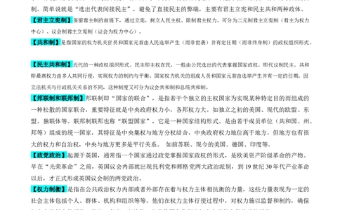 重难点12资产阶级革命与资本主义制度建立（原卷版）_07高考历史_新高考复习资料_2024年新高考复习资料_专项复习资料_❤2024年高考历史热点&middot;重点&middot;难点专练（新高考专用）