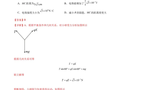 阶段性检测《静电场》（解析版）_04高考物理_新高考复习资料_2024新高考复习资料_一轮复习资料_完2024年高考物理一轮复习考点通关卷（新高考通用）_阶段性检测_电磁部分