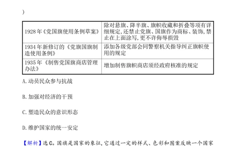 课题22南京国民政府的统治和中国作业_07高考历史_新高考复习资料_2022年新高考复习资料_2022届一轮复习讲练结合7.11更新_系列1_第七单元中国成立与新民主主义革命兴起