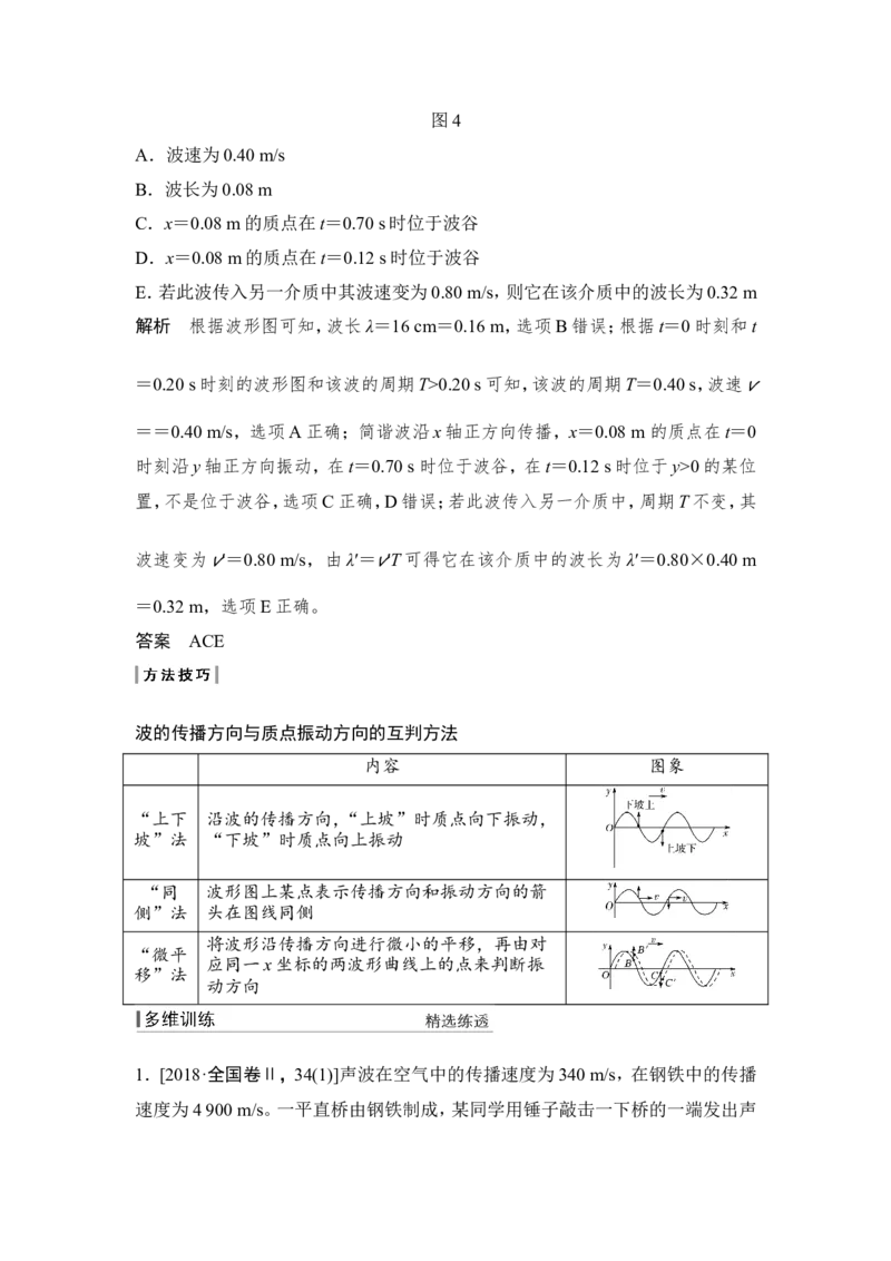 选修3-4第2讲_04高考物理_新高考复习资料_2022年新高考复习资料_高考物理2022年一轮复习各版本_2.2022年高考物理一轮复习新高考1津鲁琼辽鄂适用_配套习题