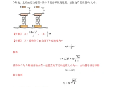 计算题04（1基本与规范+1模型综合+1数理思想解析版）_04高考物理_2025年新高考资料_二轮复习_2025年高考物理二轮热点题型归纳与变式演练（新高考通用）339880232