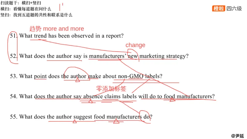 13.阅读精讲精练13_英语四六级保存避免失效_最新更新，视频都在这_2026，6月六级速转存易和谐_0、2025年12月六级_06.橙啦六级全程班石雷鹏_03.真题技巧+专项带练_03.阅读精讲精练