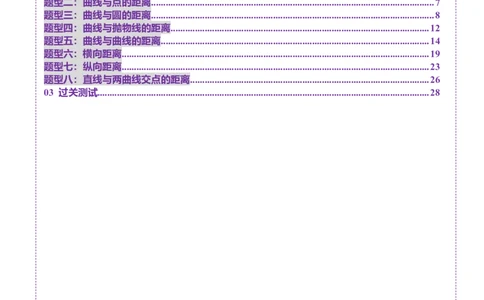 重难点突破09导数中的&ldquo;距离&rdquo;问题（八大题型）（解析版）_02高考数学_新高考复习资料_2025年新高考复习_2025年高考数学一轮复习讲练测（新教材新高考，含2024高考真题）