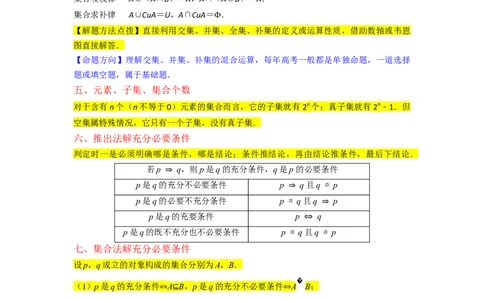 重难点01集合与常用逻辑用语（9种解题模型）（原卷版）_02高考数学_新高考复习资料_2024年新高考资料_一轮复习资料_一轮复习讲义2024年高考数学复习全程规划（新高考）_重难点精讲