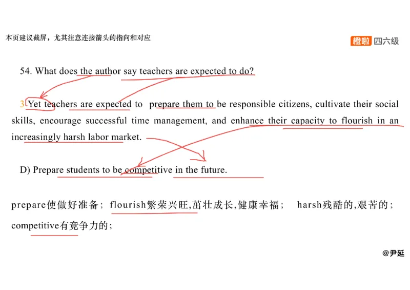 08.阅读精讲精练8_英语四六级保存避免失效_最新更新，视频都在这_2026、6月四级速转存易和谐_0、2025年12月四级_06.橙啦四级全程班石雷鹏_03.解题技巧+专项带练_03.阅读精讲精练_资料
