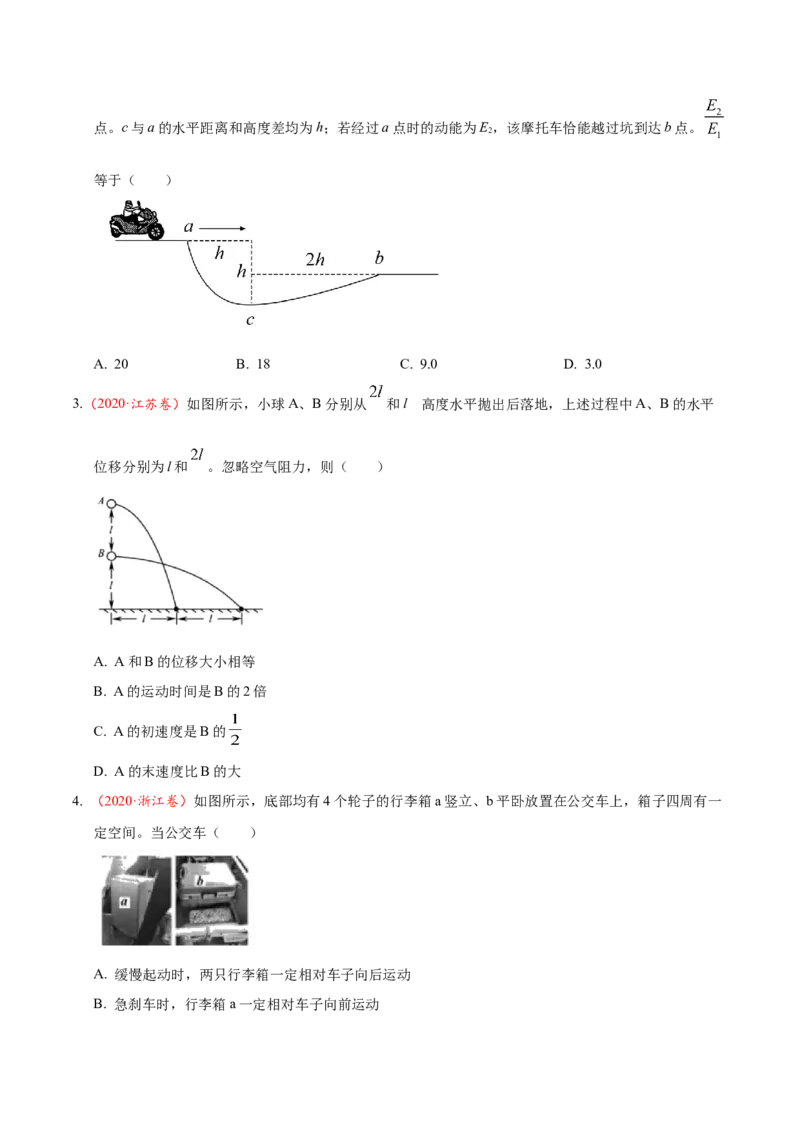 解密04曲线运动（原卷版）-高频考点解密2021年高考物理二轮复习讲义+分层训练_04高考物理_新高考复习资料_2021年新高考资料_高频考点解密2021年高考物理二轮复习讲义+分层训练