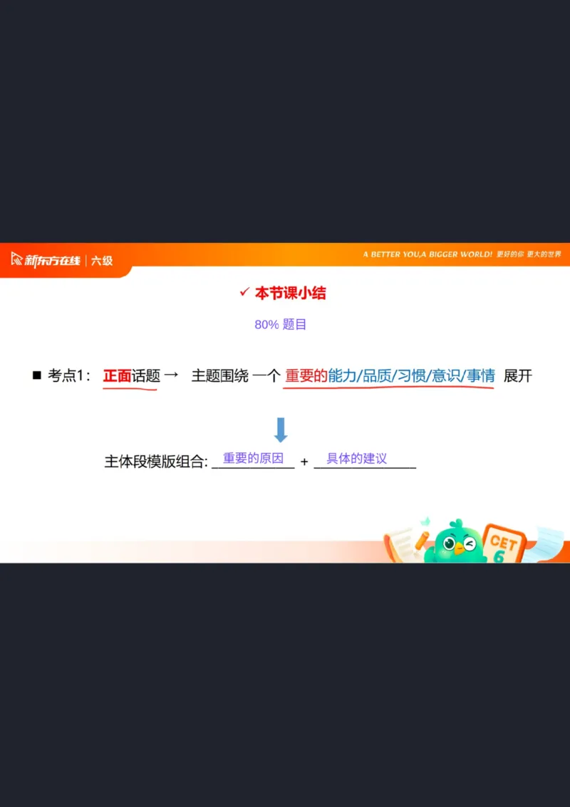 25_12_六级写作2笔记_1758547868647_英语四六级保存避免失效_最新更新，视频都在这_2026，6月六级速转存易和谐_0、2025年12月六级_07.东方六级全程班陈志超_00.讲义_六级核心技巧讲解