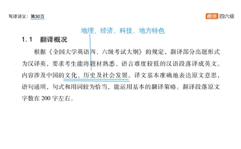 01.翻译精讲1_英语四六级保存避免失效_最新更新，视频都在这_2026，6月六级速转存易和谐_0、2025年12月六级_06.橙啦六级全程班石雷鹏_03.真题技巧+专项带练_06.翻译精讲_资料