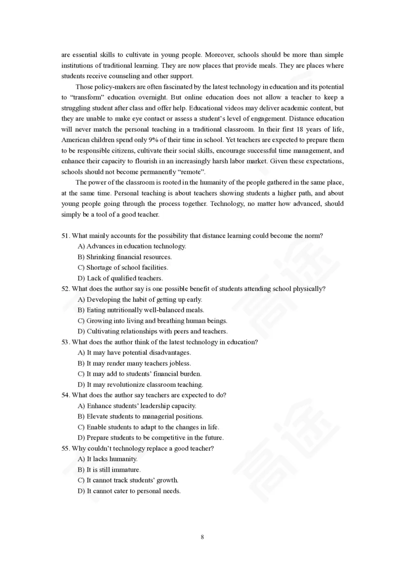 (5.4)-高途四六级2023年12月四级模考（2）试卷_英语四六级保存避免失效_最新更新，视频都在这_2026、6月四级速转存易和谐_1、2025年6月四级_02.2026四级英语高途唐静_{2}--资料