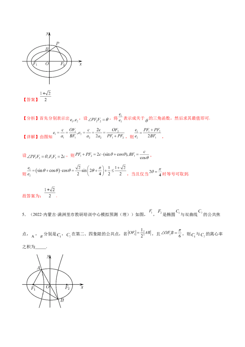 重难点12五种椭圆解题方法（核心考点讲与练）-2023年高考数学一轮复习核心考点讲与练（新高考专用）(解析版）_02高考数学_新高考复习资料_2023年新高考资料_一轮复习