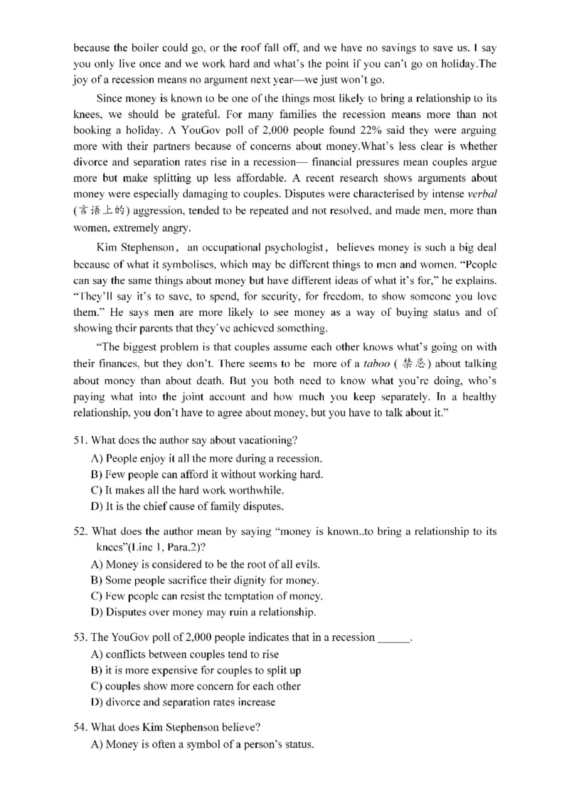 2015年06月四级真题第3套可复制可搜索_英语四六级保存避免失效_最新更新，视频都在这_2026，6月六级速转存易和谐_0、2025年12月六级_00.学丞六级全程班刘晓燕_00讲义资料_真题PDF