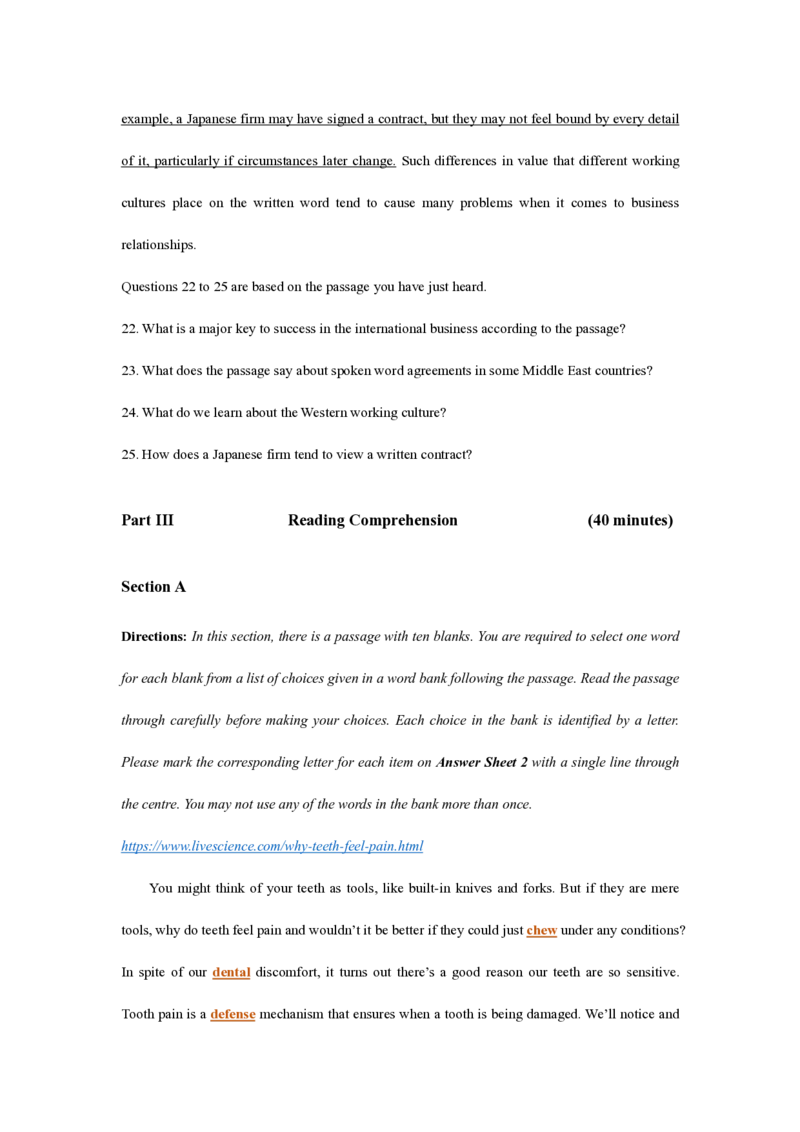 2022年6月四级真题+答案（共3套）_英语四六级保存避免失效_最新更新，视频都在这_2026、6月四级速转存易和谐_0、2025年12月四级_00.学丞四级全程班刘晓燕_00讲义资料_2022年真题+答案