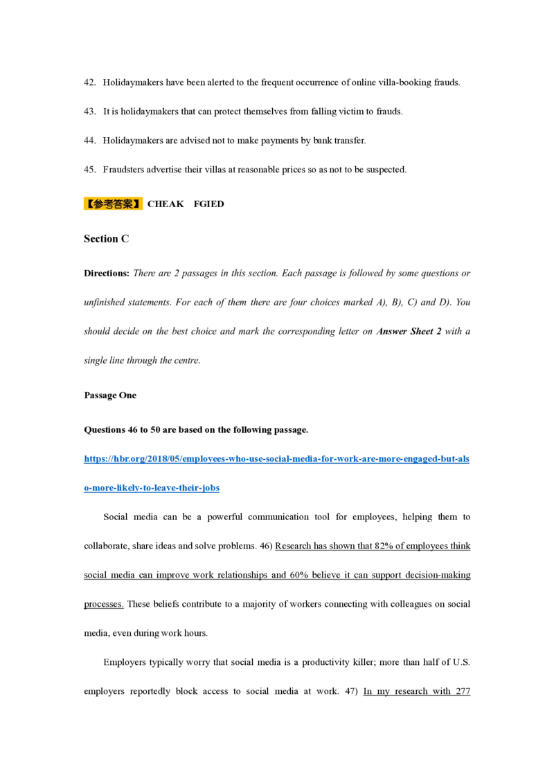2022年6月四级真题+答案（共3套）_英语四六级保存避免失效_最新更新，视频都在这_2026、6月四级速转存易和谐_0、2025年12月四级_00.学丞四级全程班刘晓燕_00讲义资料_2022年真题+答案