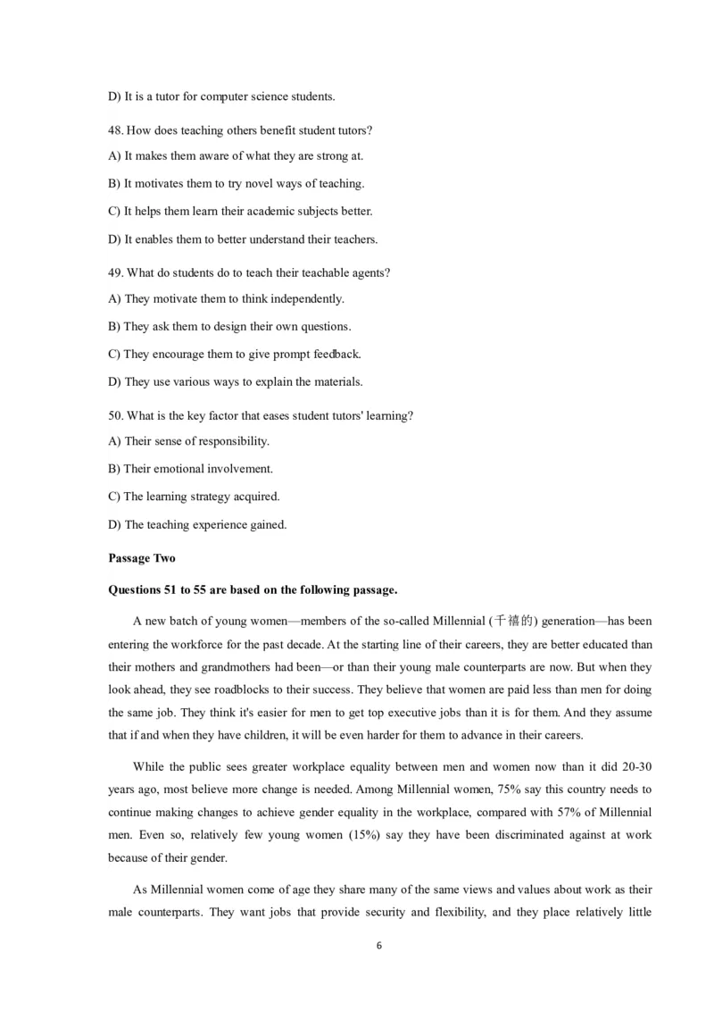 2018年06月四级真题第3套可复制可划线查词_英语四六级保存避免失效_最新更新，视频都在这_2026，6月六级速转存易和谐_0、2025年12月六级_00.学丞六级全程班刘晓燕_00讲义资料