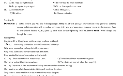 2014年12月年大学英语四级考试真题（一）_英语四六级保存避免失效_最新更新，视频都在这_2026、6月四级速转存易和谐_新大学英语2025.6月4.6级真题_※1.四级历年真题、解析及听力