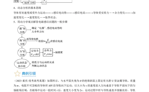 考点51电磁感应中的动力学、能量和动量问题（原卷版）_04高考物理_通用版（老高考）复习资料_2024年复习资料_完备战2024年高考物理一轮复习考点帮（全国通用）