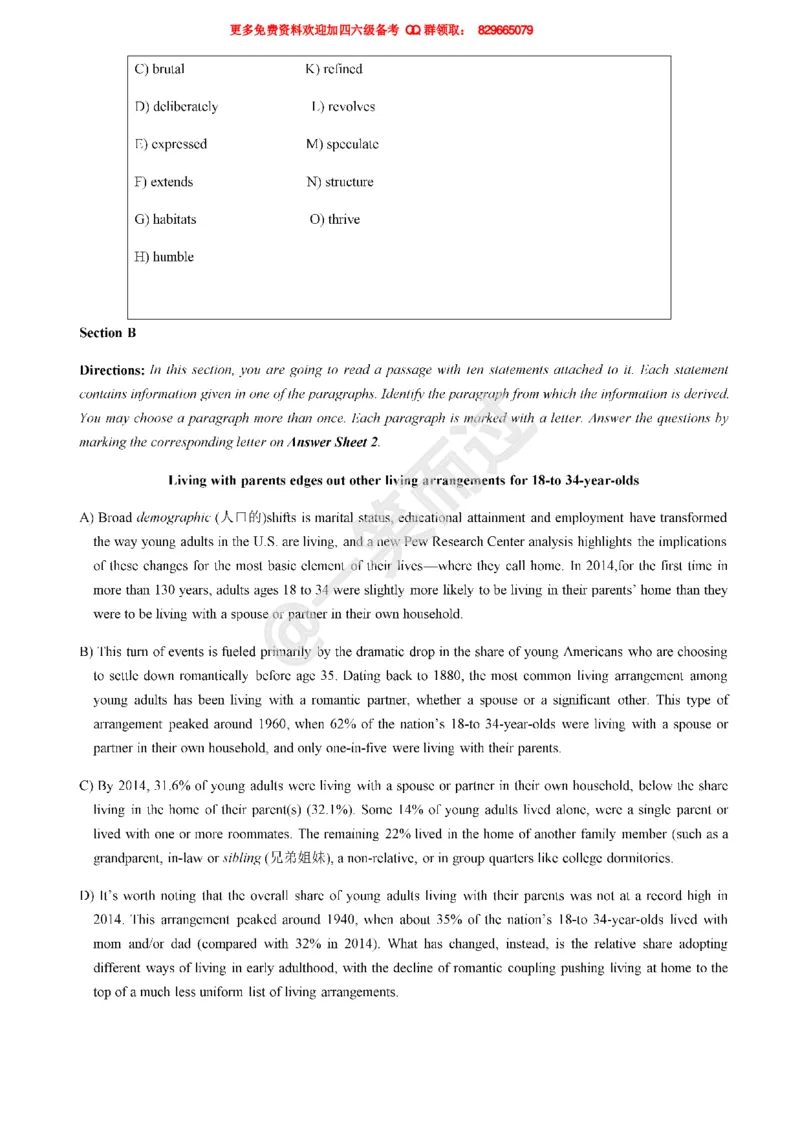 2019年6月四级真题第二套_英语四六级保存避免失效_最新更新，视频都在这_2026、6月四级速转存易和谐_0、2025年12月四级_04.笑过四级全程班周思成_00.讲义_四级真题_2019年四级真题