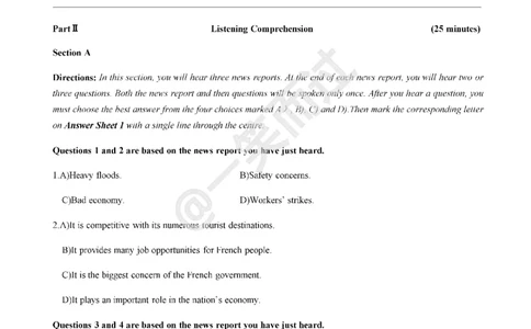 2019年6月四级真题第二套_英语四六级保存避免失效_最新更新，视频都在这_2026、6月四级速转存易和谐_0、2025年12月四级_04.笑过四级全程班周思成_00.讲义_四级真题_2019年四级真题