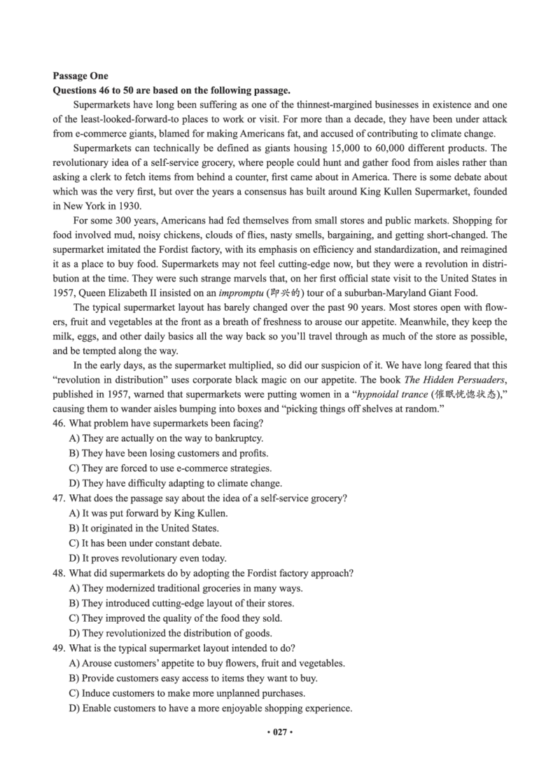 02.四级真题_英语四六级保存避免失效_最新更新，视频都在这_2026、6月四级速转存易和谐_0、2025年12月四级_05.有道四级全程班曲根等_01.电子讲义+真题_01.电子讲义_01.四级小白班