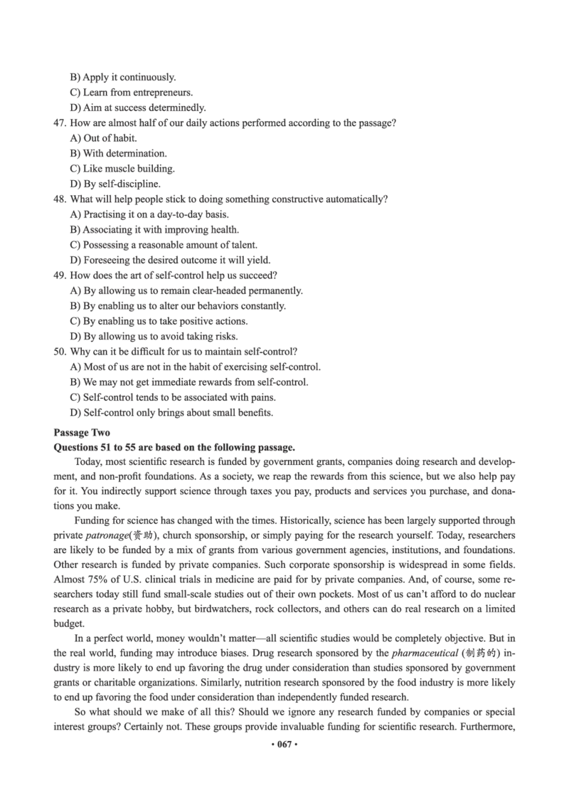 02.四级真题_英语四六级保存避免失效_最新更新，视频都在这_2026、6月四级速转存易和谐_0、2025年12月四级_05.有道四级全程班曲根等_01.电子讲义+真题_01.电子讲义_01.四级小白班