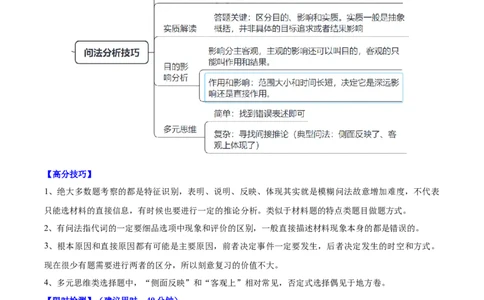 重难点18常见选择题问法解读与技巧分析（原卷版）_07高考历史_新高考复习资料_2024年新高考复习资料_专项复习资料_❤2024年高考历史热点&middot;重点&middot;难点专练（新高考专用）