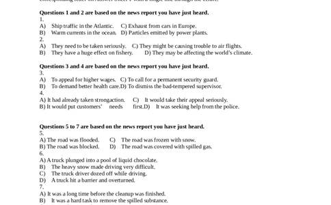 2020年09月英语四级真题第1套_英语四六级保存避免失效_最新更新，视频都在这_2026、6月四级速转存易和谐_新大学英语2025.6月4.6级真题_※1.四级历年真题、解析及听力_2.2017-2024年（新题型）