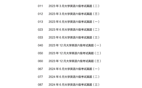 02.六级真题_英语四六级保存避免失效_最新更新，视频都在这_2026，6月六级速转存易和谐_0、2025年12月六级_05.有道六级全程班陈曲等_01.六级小白电子讲义_00.电子讲义_01.六级小白班