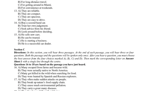 2021.06四级真题第一套_英语四六级保存避免失效_最新更新，视频都在这_2026、6月四级速转存易和谐_新大学英语2025.6月4.6级真题_※1.四级历年真题、解析及听力_2.2017-2024年（新题型）_Word版