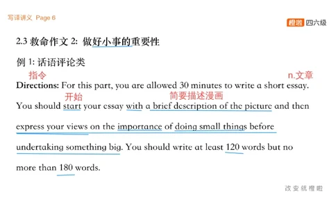 02.写作精讲2_英语四六级保存避免失效_最新更新，视频都在这_2026、6月四级速转存易和谐_0、2025年12月四级_06.橙啦四级全程班石雷鹏_03.解题技巧+专项带练_04.写作精讲_资料