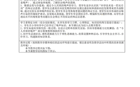 苏科初中物理八上《1.3噪声及其控制》word教案(5)_8上-初中物理苏科版(4)_赠送：旧版资料（和新版好多一样，仍具有很大参考价值）_02教案