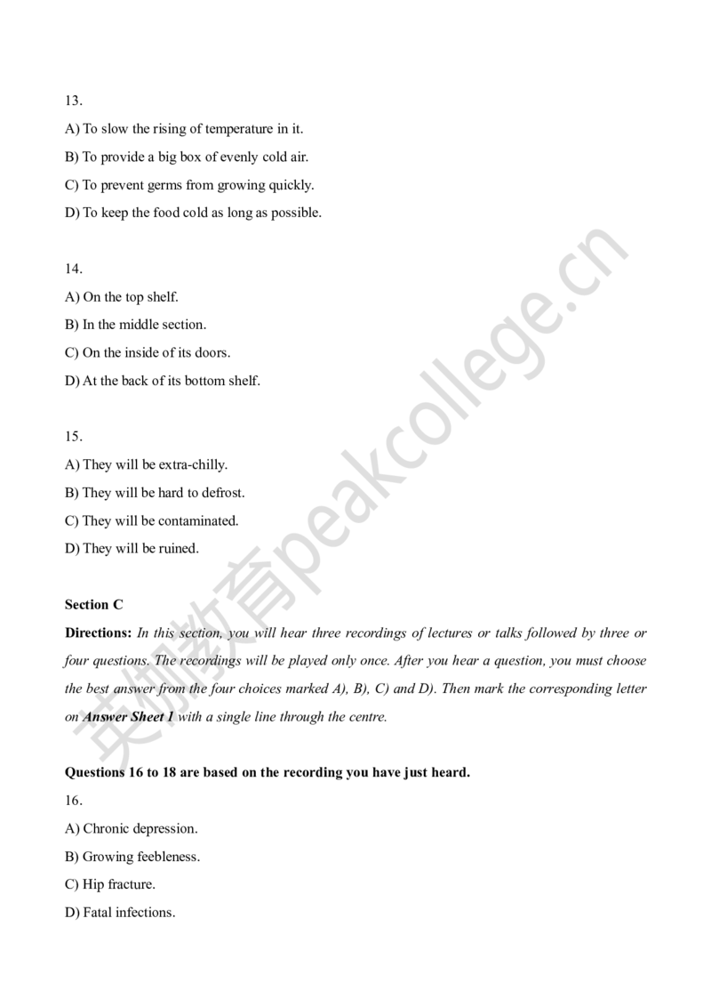 2025年6月六级真题卷二_英语四六级保存避免失效_最新更新，视频都在这_2026、6月四级速转存易和谐_新大学英语2025.6月4.6级真题_六级真题_01六级真题+答案解析+听力音频