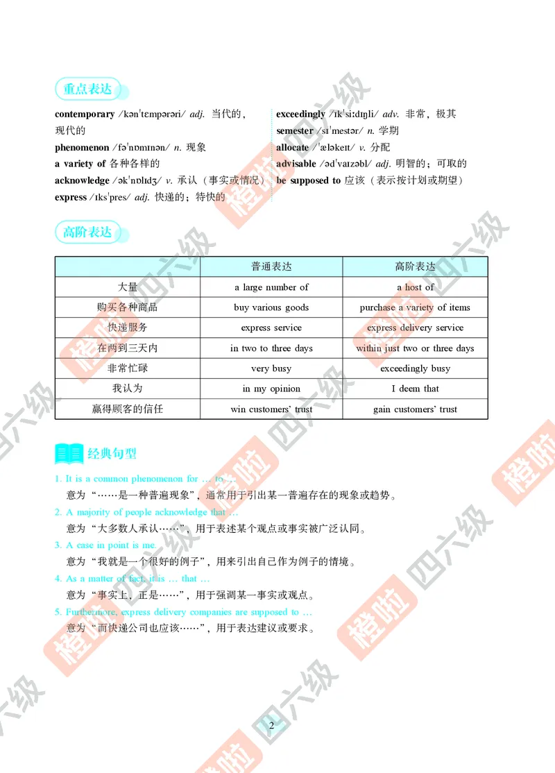 02.2024年12月四级（第一套）-解析6-12_英语四六级保存避免失效_最新更新，视频都在这_2026、6月四级速转存易和谐_0、2025年12月四级_06.橙啦四级全程班石雷鹏_00.讲义_真题_24年12月