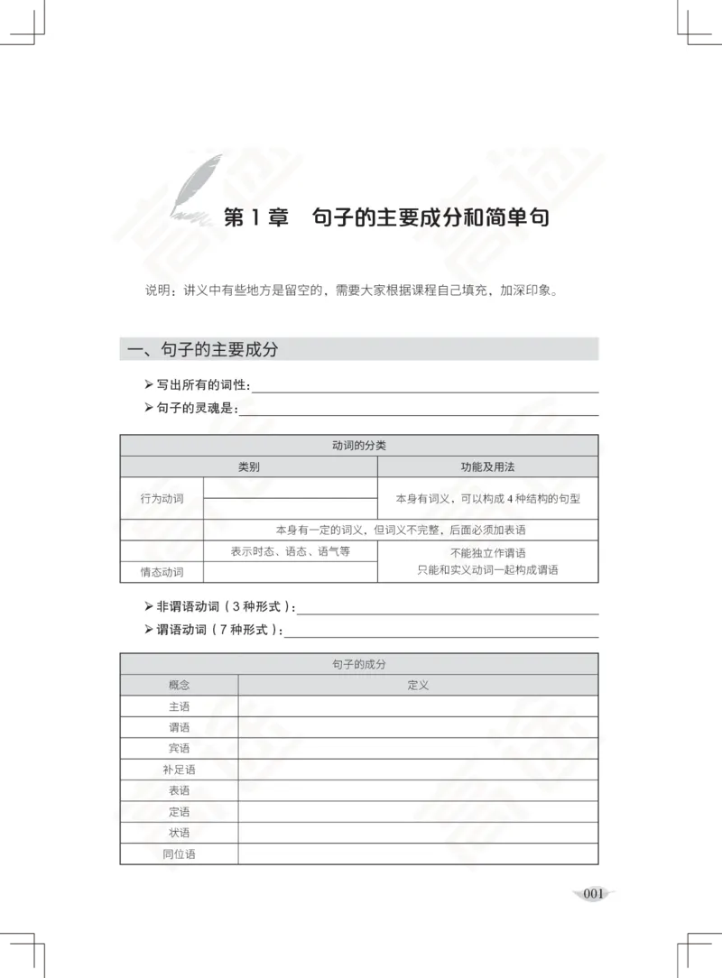 (2.3)-四级语法讲义_英语四六级保存避免失效_最新更新，视频都在这_2026、6月四级速转存易和谐_1、2025年6月四级_02.2026四级英语高途唐静_四级秋季全程Standard班_{2}--资料