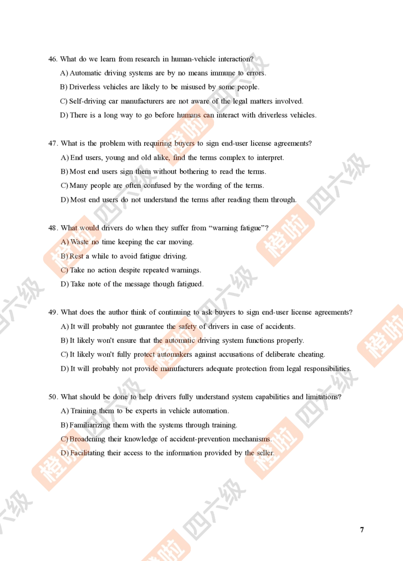 05.2024年12月四级（第三套）-试题6-9二改_英语四六级保存避免失效_最新更新，视频都在这_2026、6月四级速转存易和谐_0、2025年12月四级_06.橙啦四级全程班石雷鹏_00.讲义_真题_24年12月