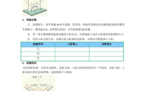 3.6光现象实验专题(解析版)_8上-初中物理苏科版(4)_赠送：旧版资料（和新版好多一样，仍具有很大参考价值）_03讲义_3.6光现象实验专题