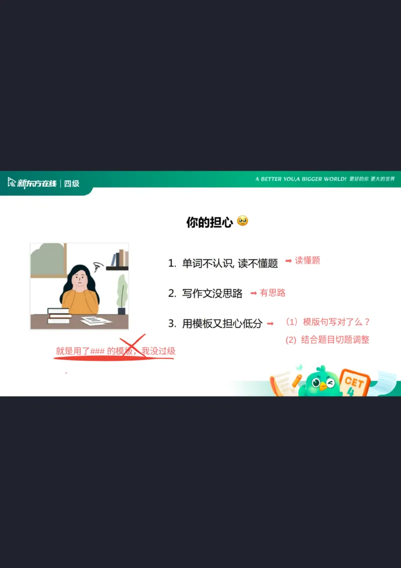 25_12_四级写作1笔记_1758109158913_英语四六级保存避免失效_最新更新，视频都在这_2026、6月四级速转存易和谐_0、2025年12月四级_07.东方四级全程班陈志超_00.讲义_四级核心技巧讲解