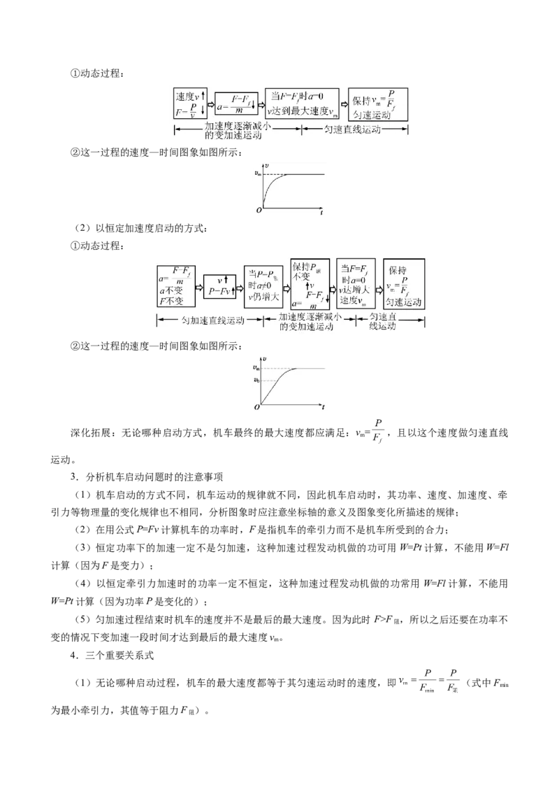 解密06机械能及其守恒定律（原卷板）-高频考点解密2021年高考物理二轮复习讲义+分层训练_04高考物理_新高考复习资料_2021年新高考资料