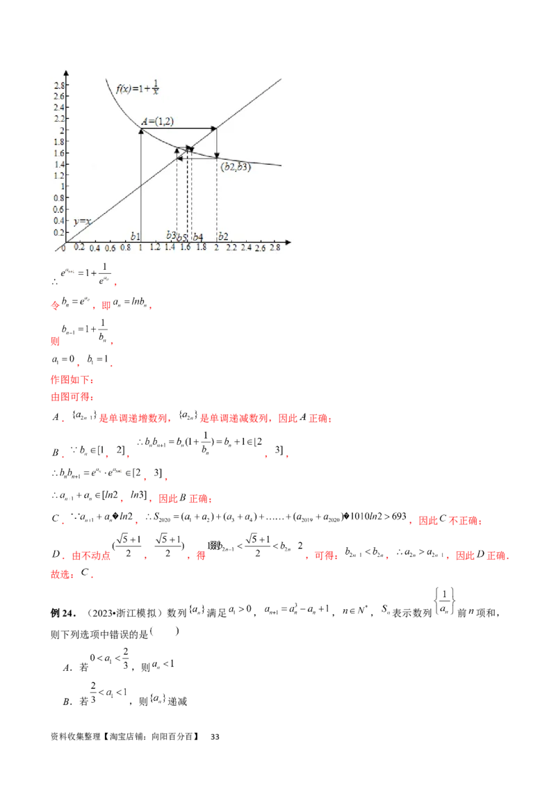 重难点突破01数列的综合应用（十三大题型）（解析版）_02高考数学_新高考复习资料_2024年新高考资料_一轮复习资料_完2024年高考数学一轮复习讲练测(课件+讲义+练习)（新高考）