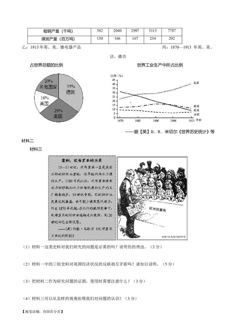 重难点25新高考情景类和史学类材料题答题技巧（解析版）_07高考历史_新高考复习资料_2024年新高考复习资料_专项复习资料_❤2024年高考历史热点&middot;重点&middot;难点专练（新高考专用）