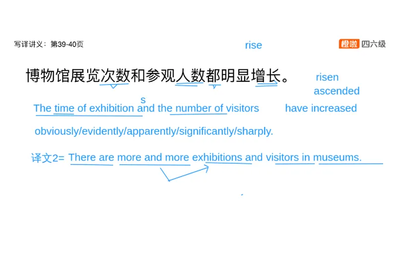 01.翻译带练1：博物馆_英语四六级保存避免失效_最新更新，视频都在这_2026，6月六级速转存易和谐_0、2025年12月六级_06.橙啦六级全程班石雷鹏_03.真题技巧+专项带练_07.翻译带练_资料
