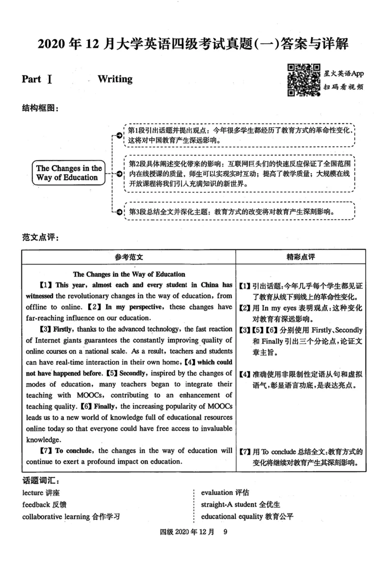 2020年12月英语四级解析第1套_英语四六级保存避免失效_最新更新，视频都在这_2026、6月四级速转存易和谐_新大学英语2025.6月4.6级真题_※1.四级历年真题、解析及听力_2.2017-2024年（新题型）